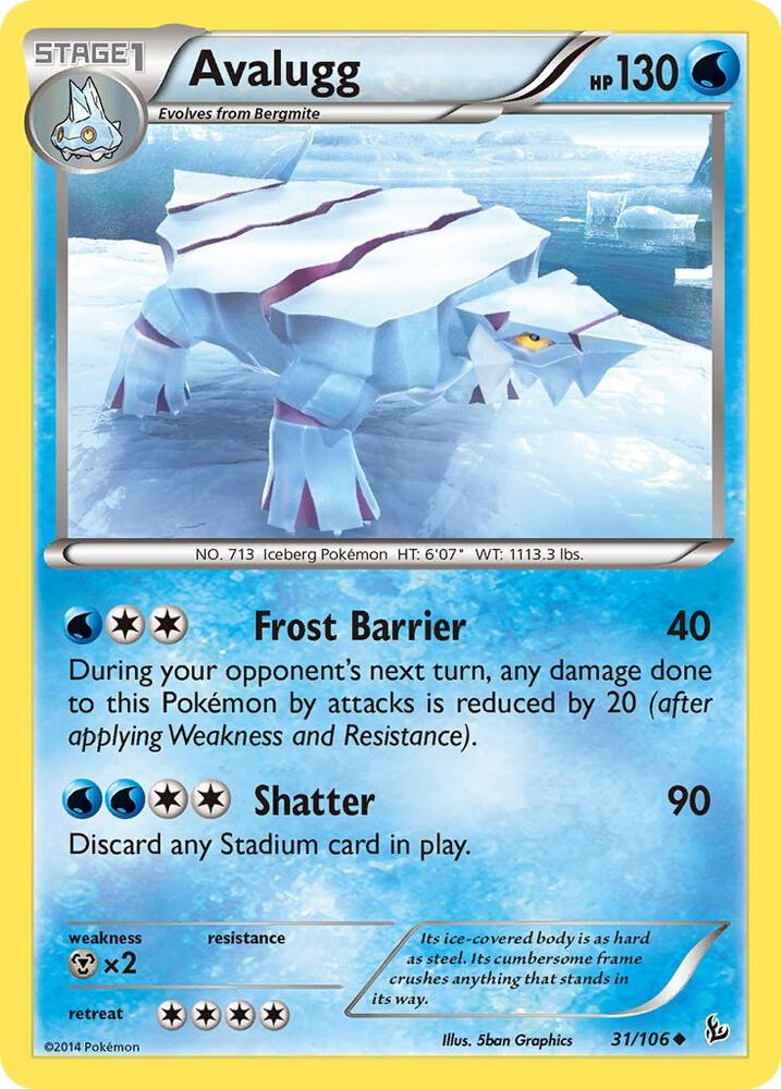 Avalugg debut card