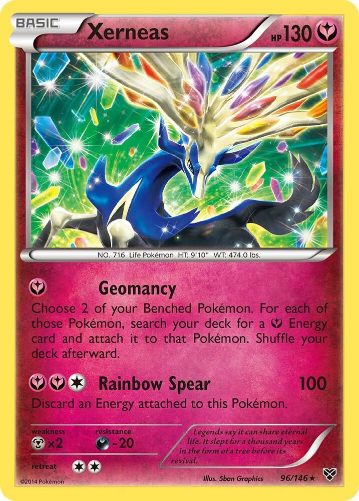 Xerneas debut card
