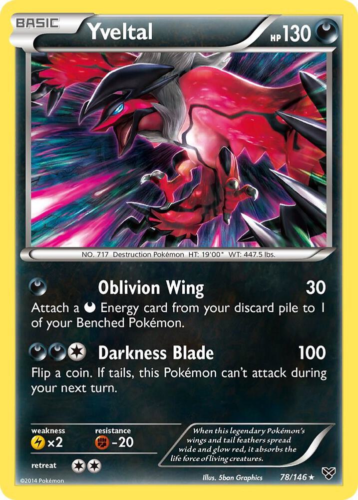 Yveltal debut card