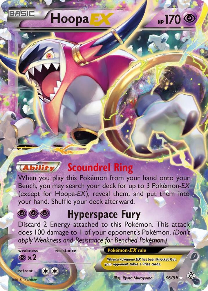 Hoopa debut card