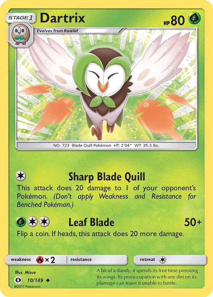 Dartrix debut card