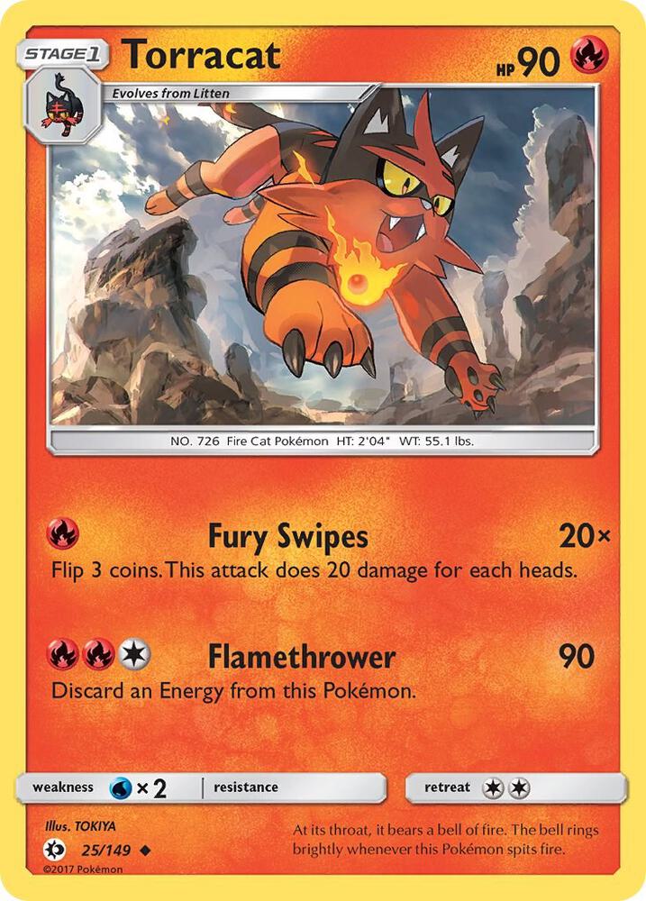 Torracat debut card
