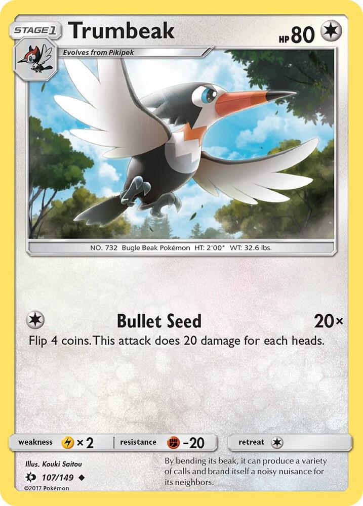 Trumbeak debut card