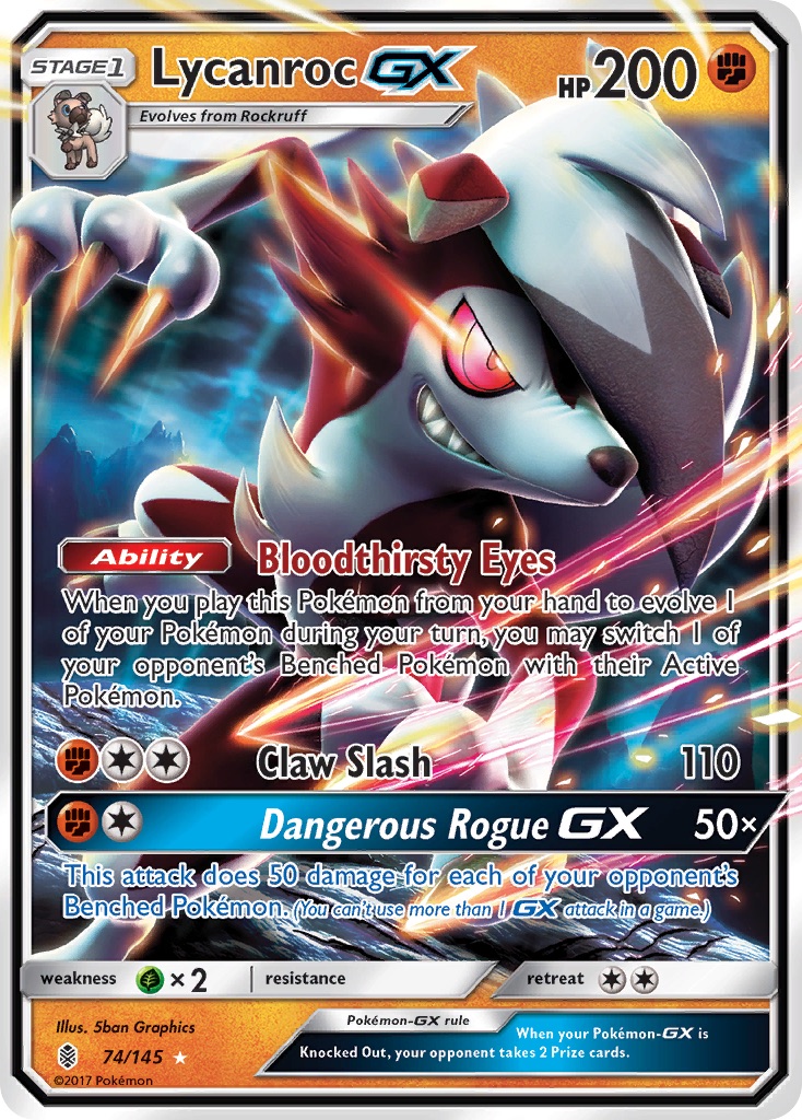 Lycanroc debut card