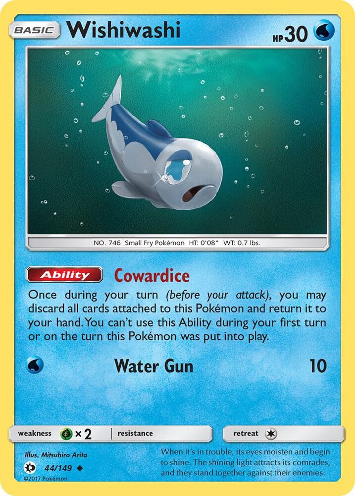 Wishiwashi debut card