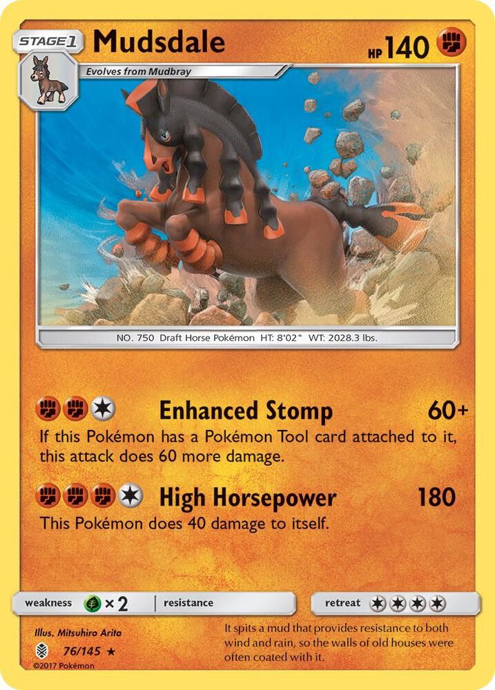 Mudsdale debut card