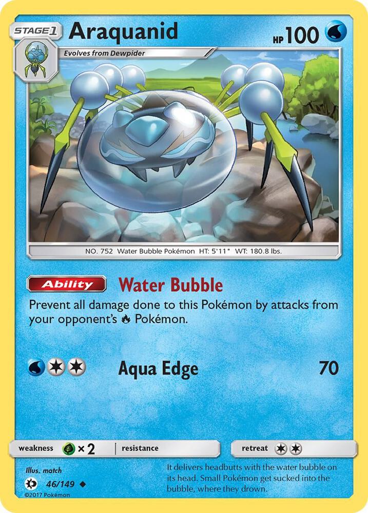 Araquanid debut card