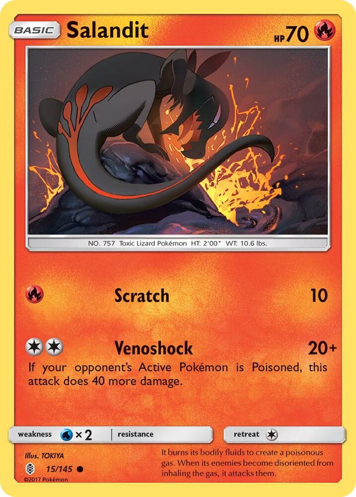 Salandit debut card
