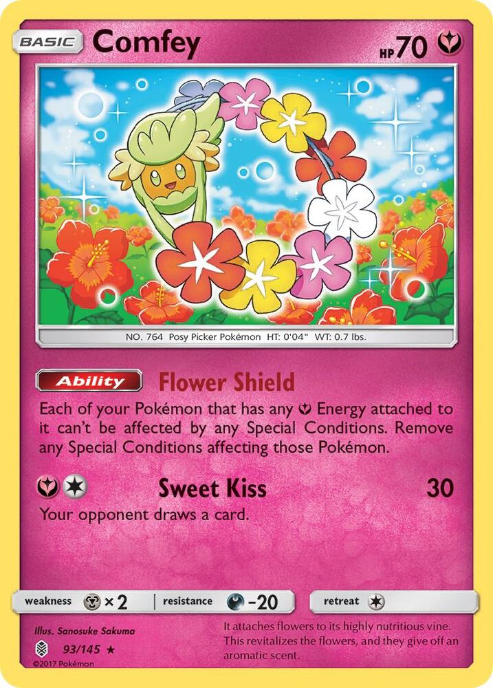 Comfey debut card