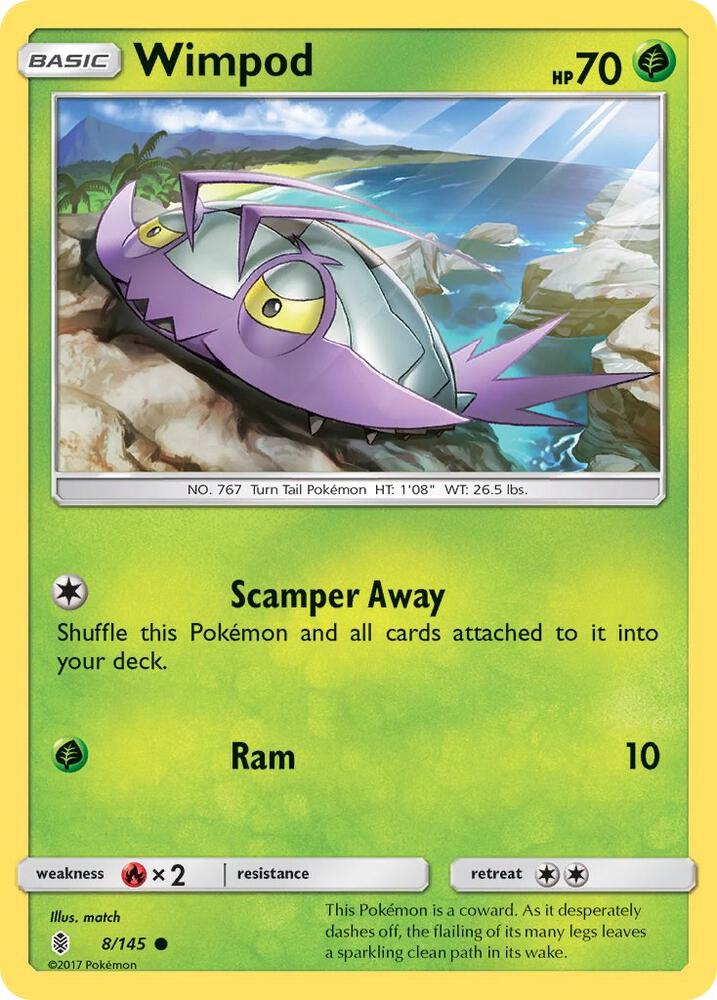 Wimpod debut card