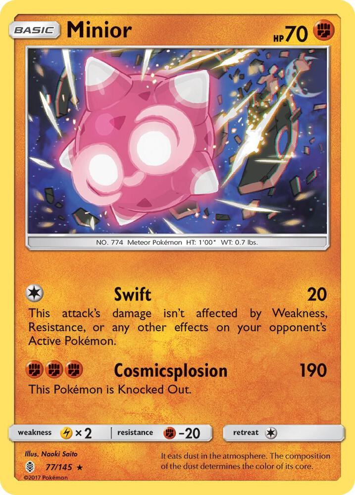 Minior debut card