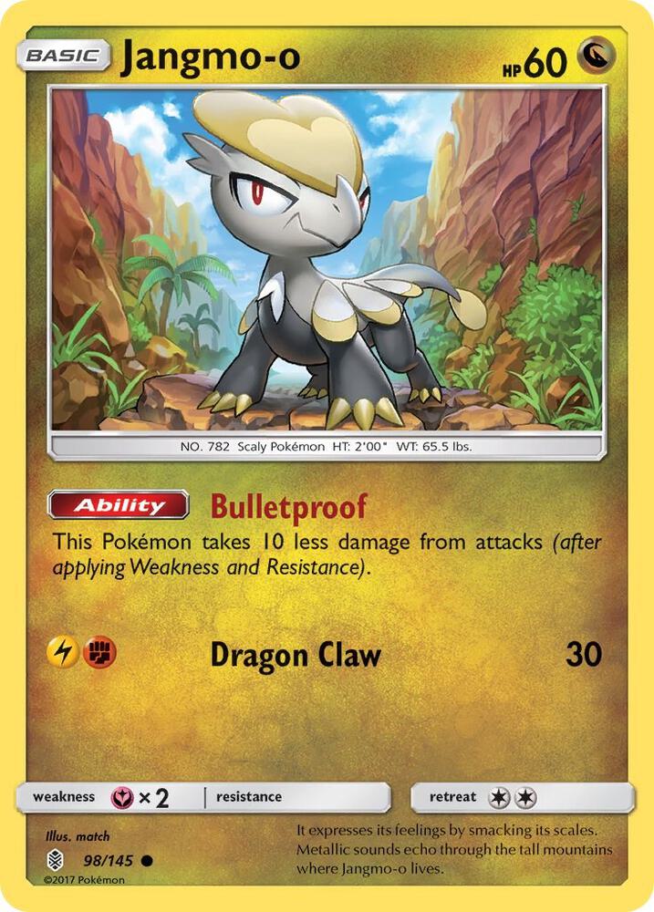 Jangmo-o debut card