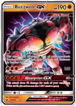Buzzwole debut card