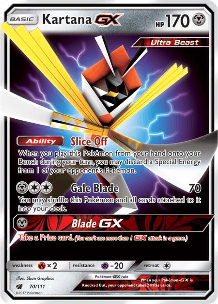 Kartana debut card