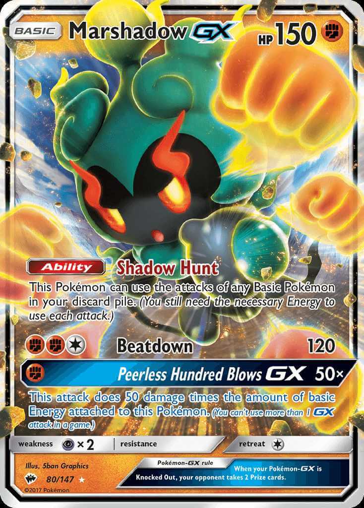 Marshadow debut card