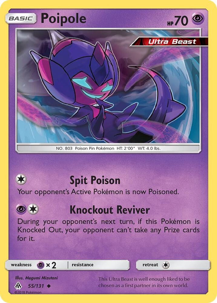 Poipole debut card