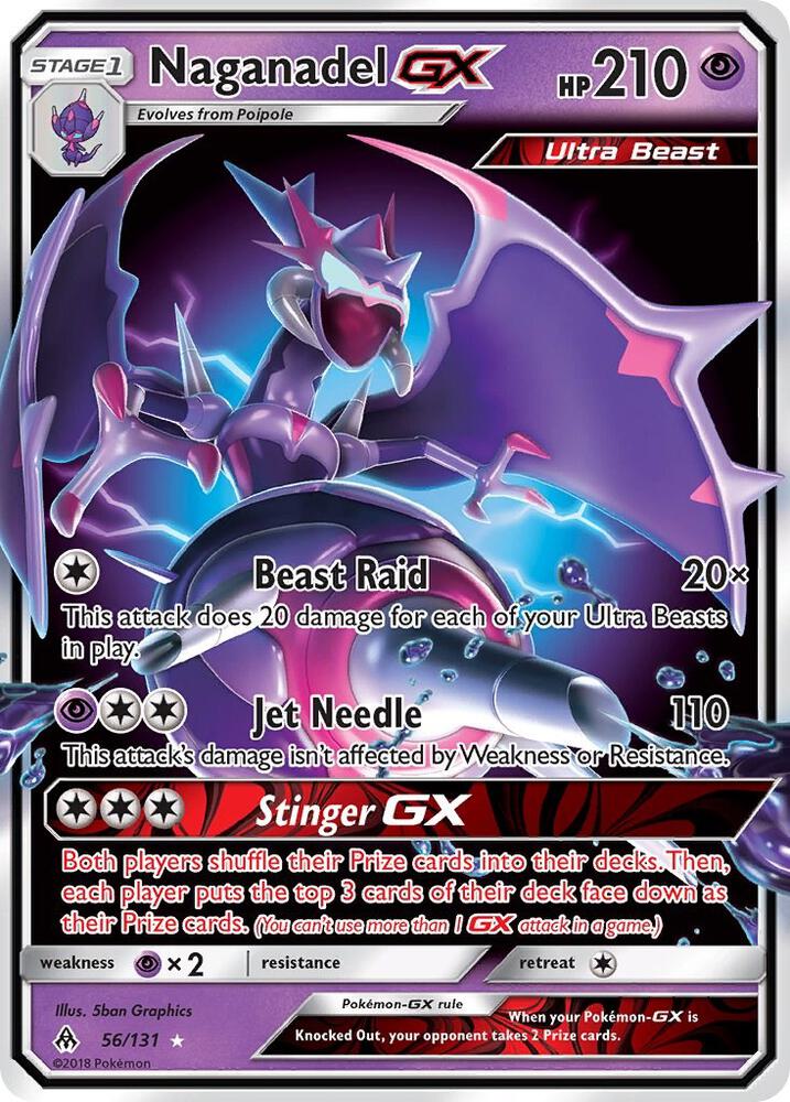 Naganadel debut card