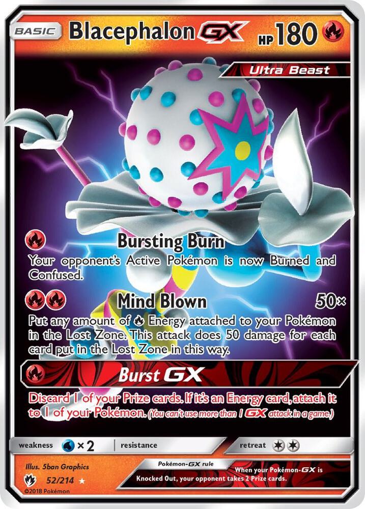 Blacephalon debut card
