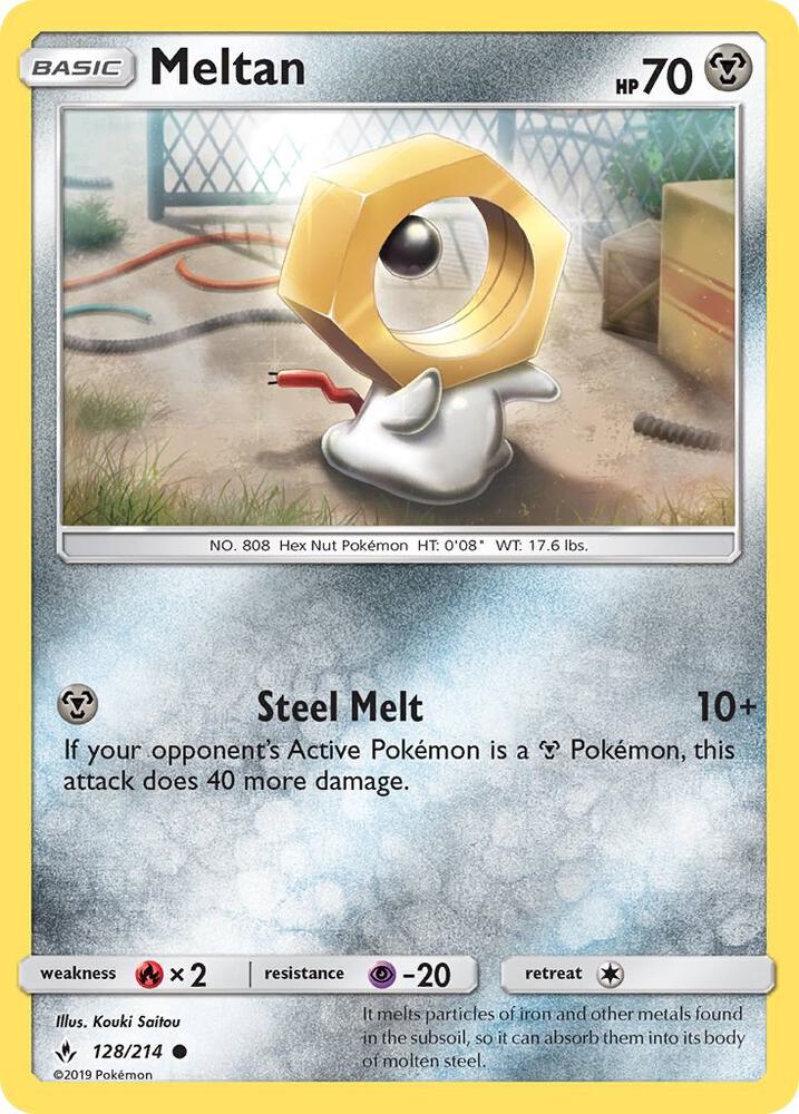 Meltan debut card