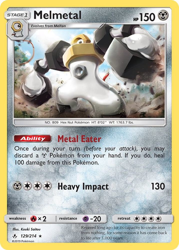 Melmetal debut card