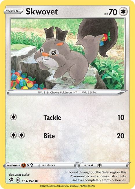 Skwovet debut card