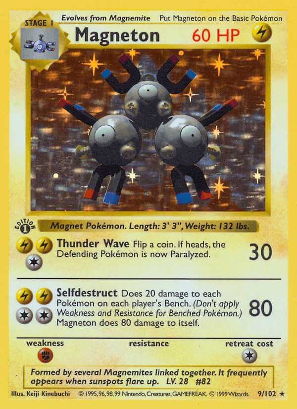 Magneton debut card