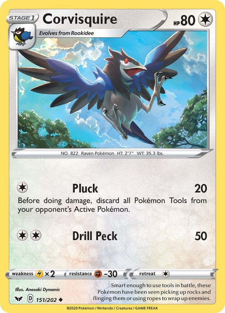 Corvisquire debut card
