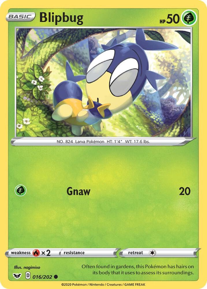 Blipbug debut card