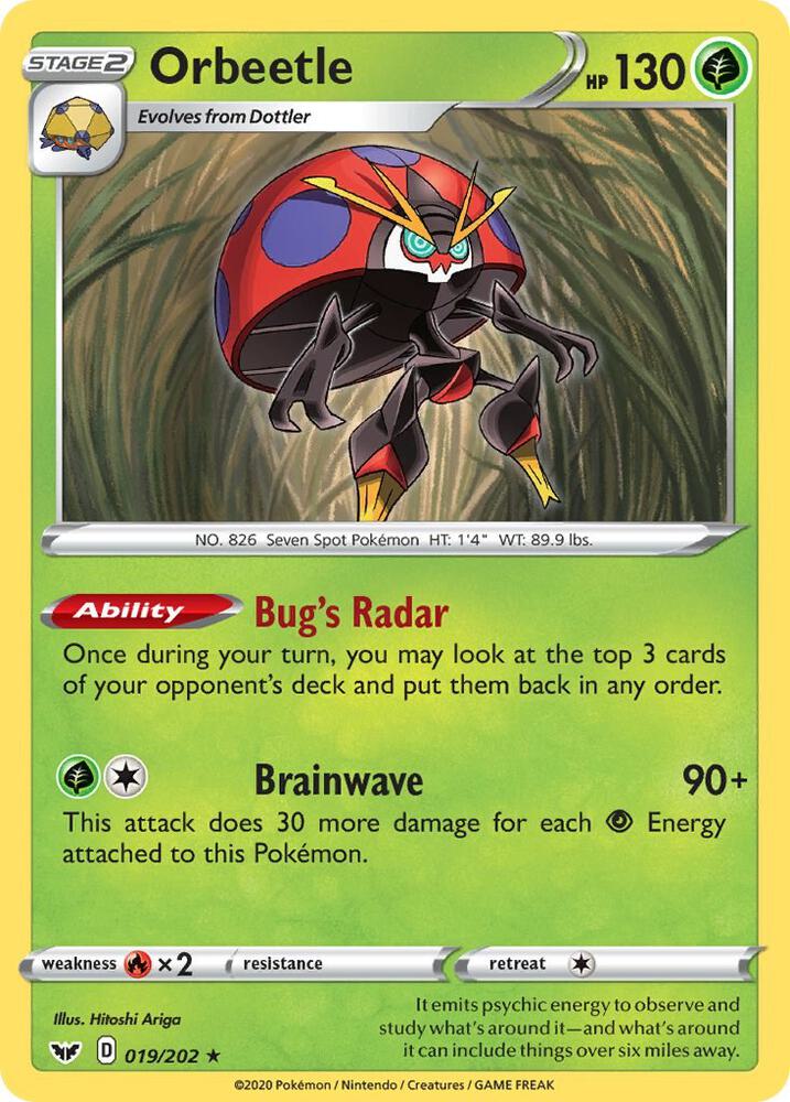 Orbeetle debut card