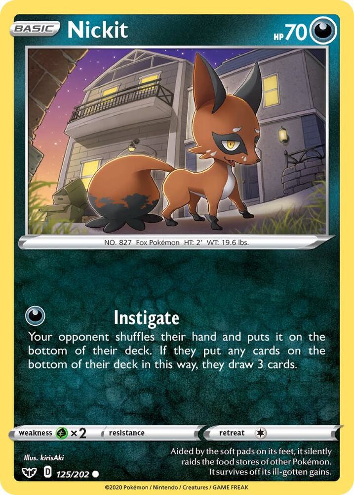 Nickit debut card