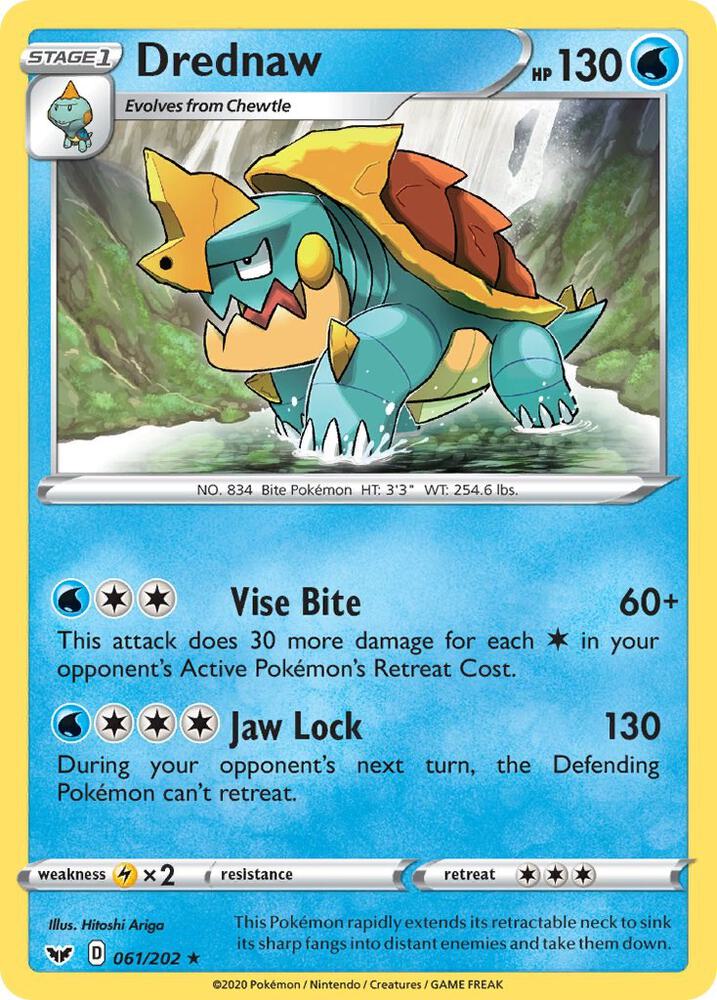 Drednaw debut card