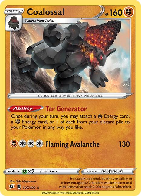 Coalossal debut card
