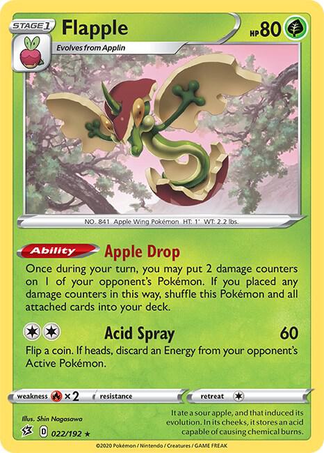 Flapple debut card