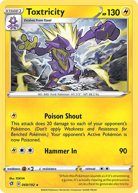 Toxtricity debut card