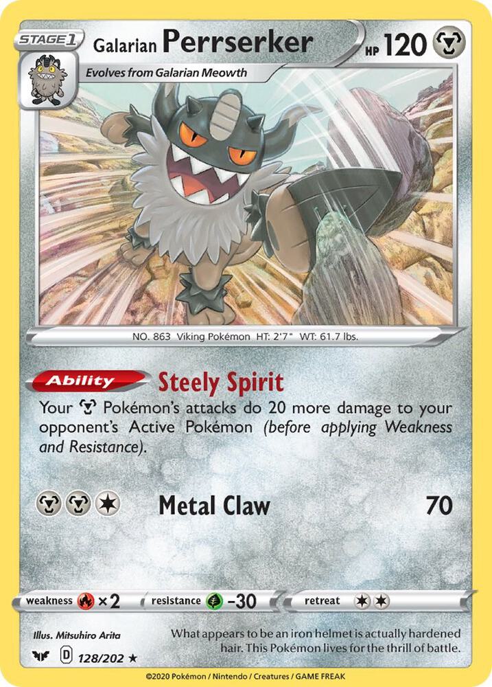 Perrserker debut card