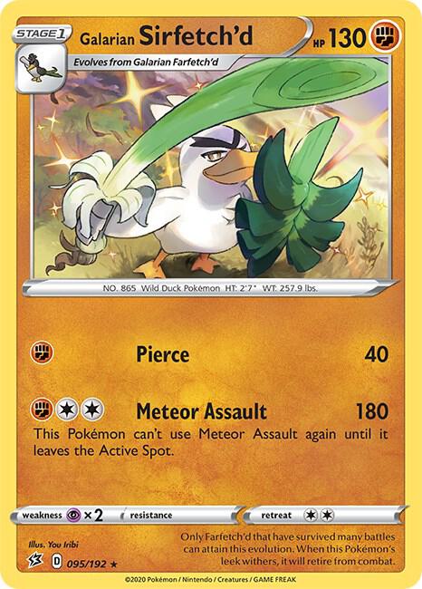 Sirfetch’d debut card