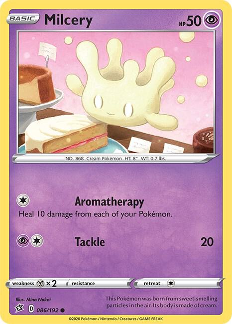 Milcery debut card