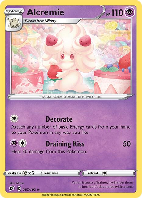 Alcremie debut card