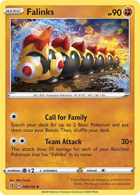 Falinks debut card