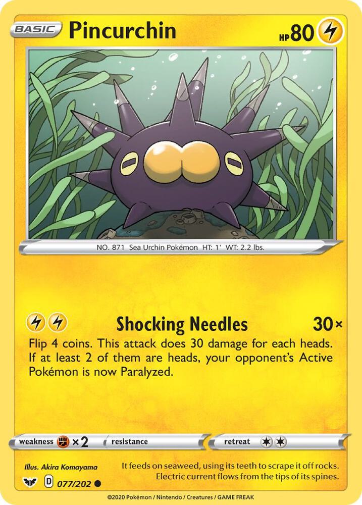 Pincurchin debut card
