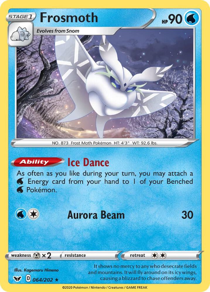 Frosmoth debut card