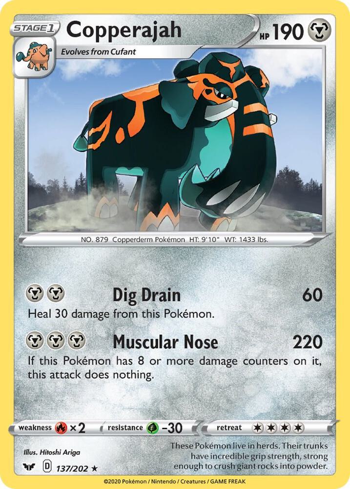 Copperajah debut card