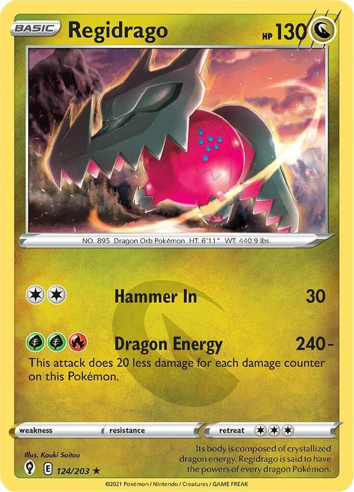 Regidrago debut card