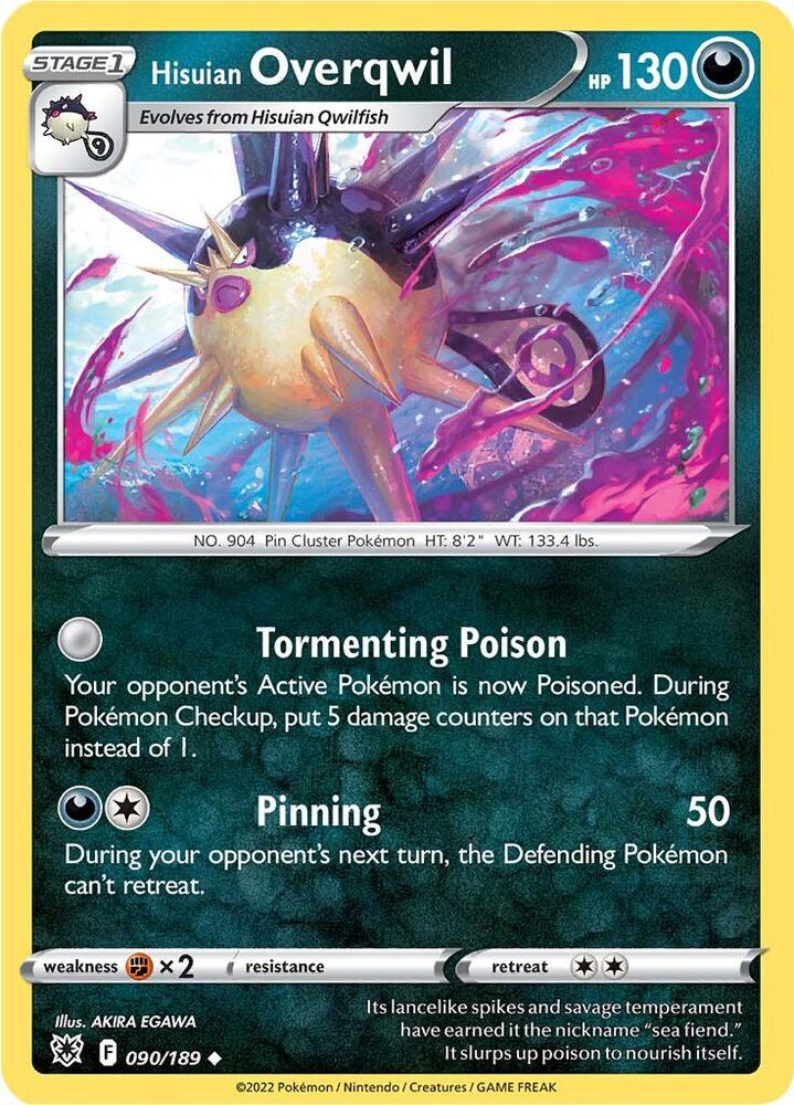 Overqwil debut card
