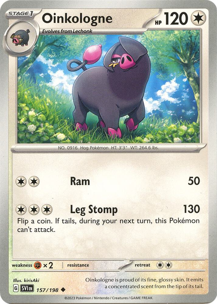 Oinkologne debut card