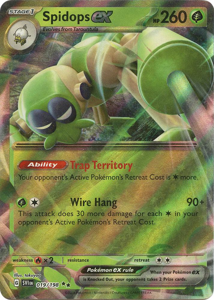Spidops debut card