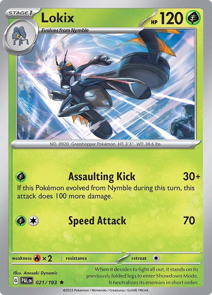 Lokix debut card
