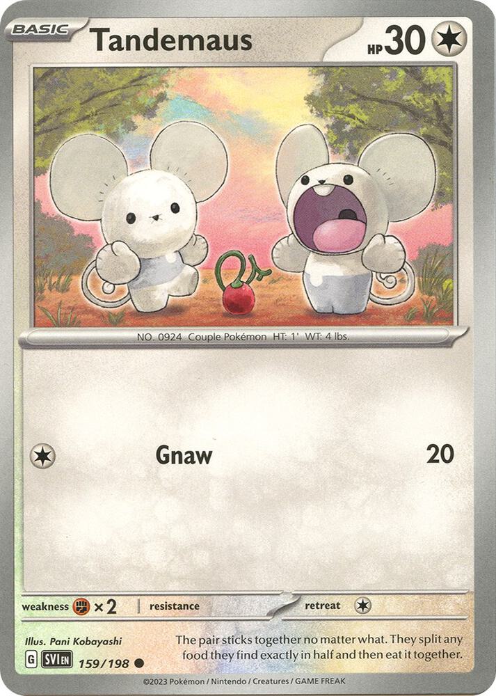 Tandemaus debut card