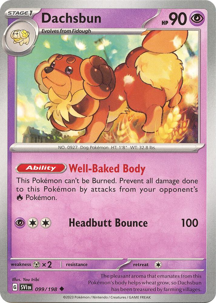 Dachsbun debut card
