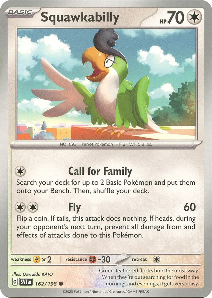 Squawkabilly debut card
